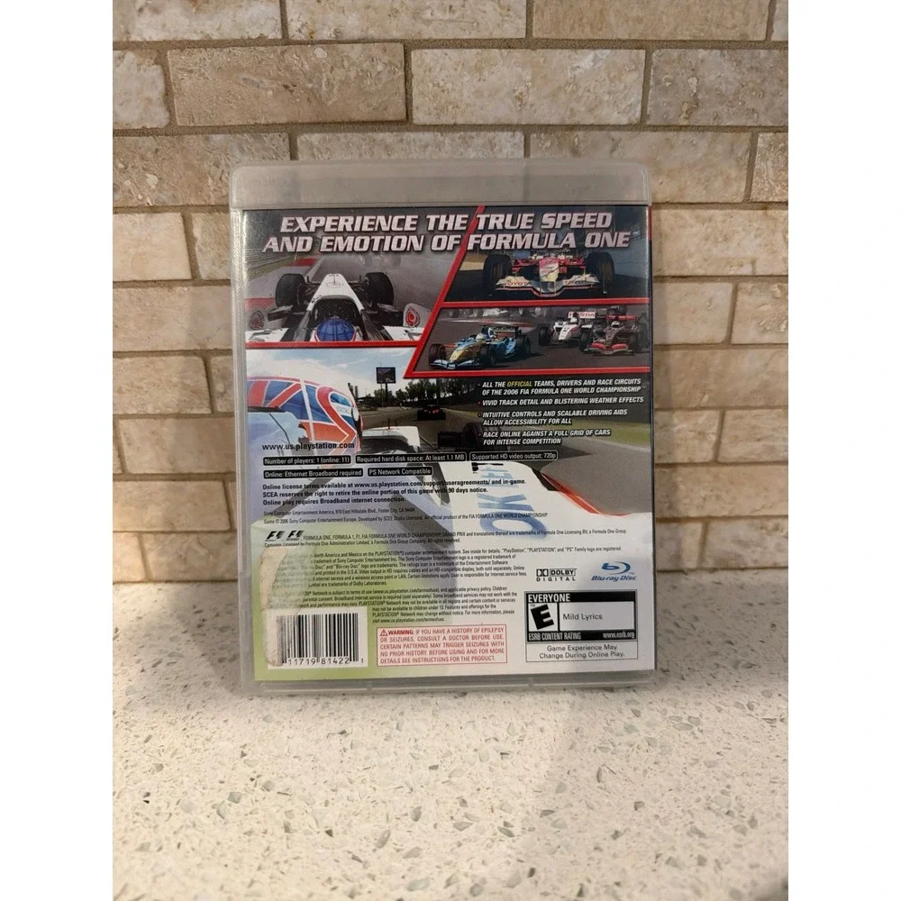 Formula One Championship‎ Edition PS3 Racing Game